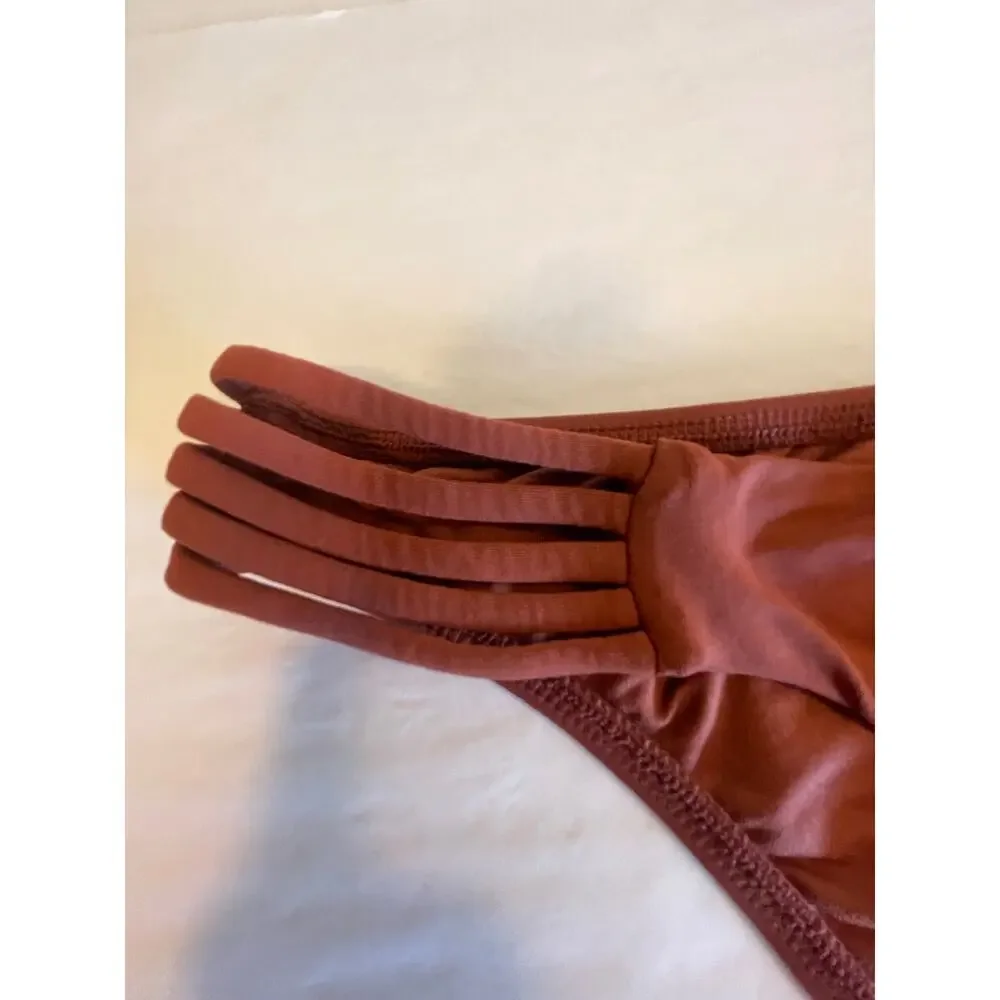 NWT: Seafolly Bikini Bottom in Brown Size 10